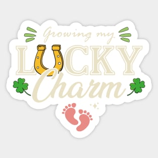 Growing My Lucky Charm Sticker